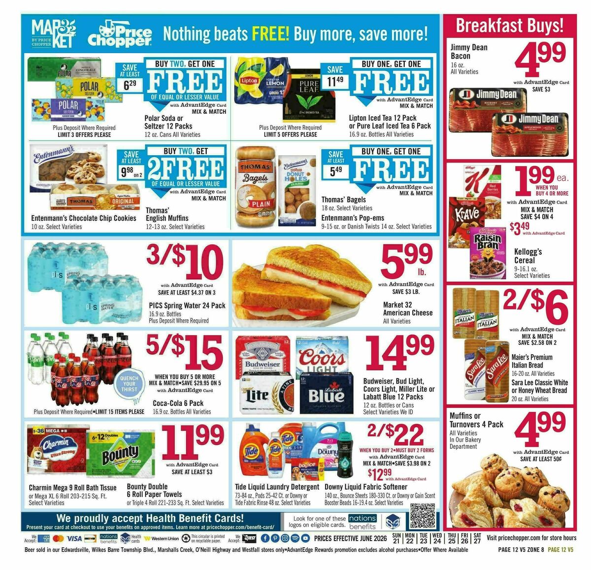 Price Chopper Weekly Ad from June 21