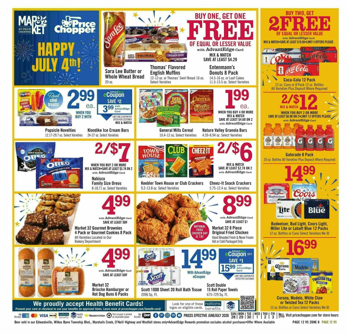 Price Chopper Weekly Ad from June 28