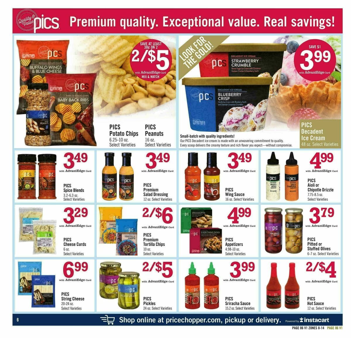 Price Chopper Weekly Ad from August 2
