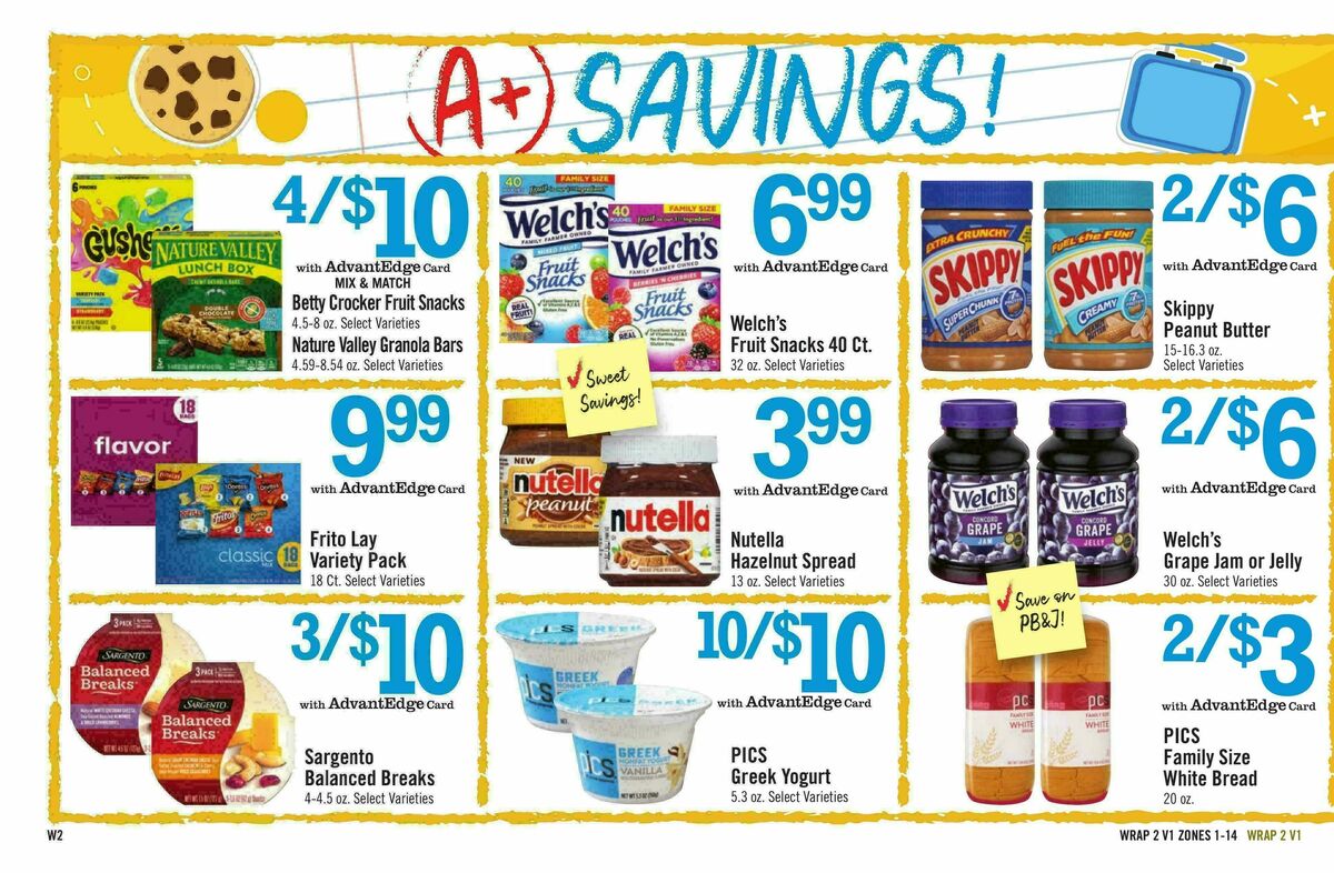 Price Chopper Weekly Ad from August 9