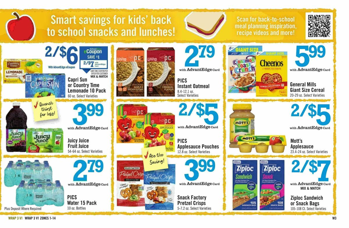 Price Chopper Weekly Ad from August 9