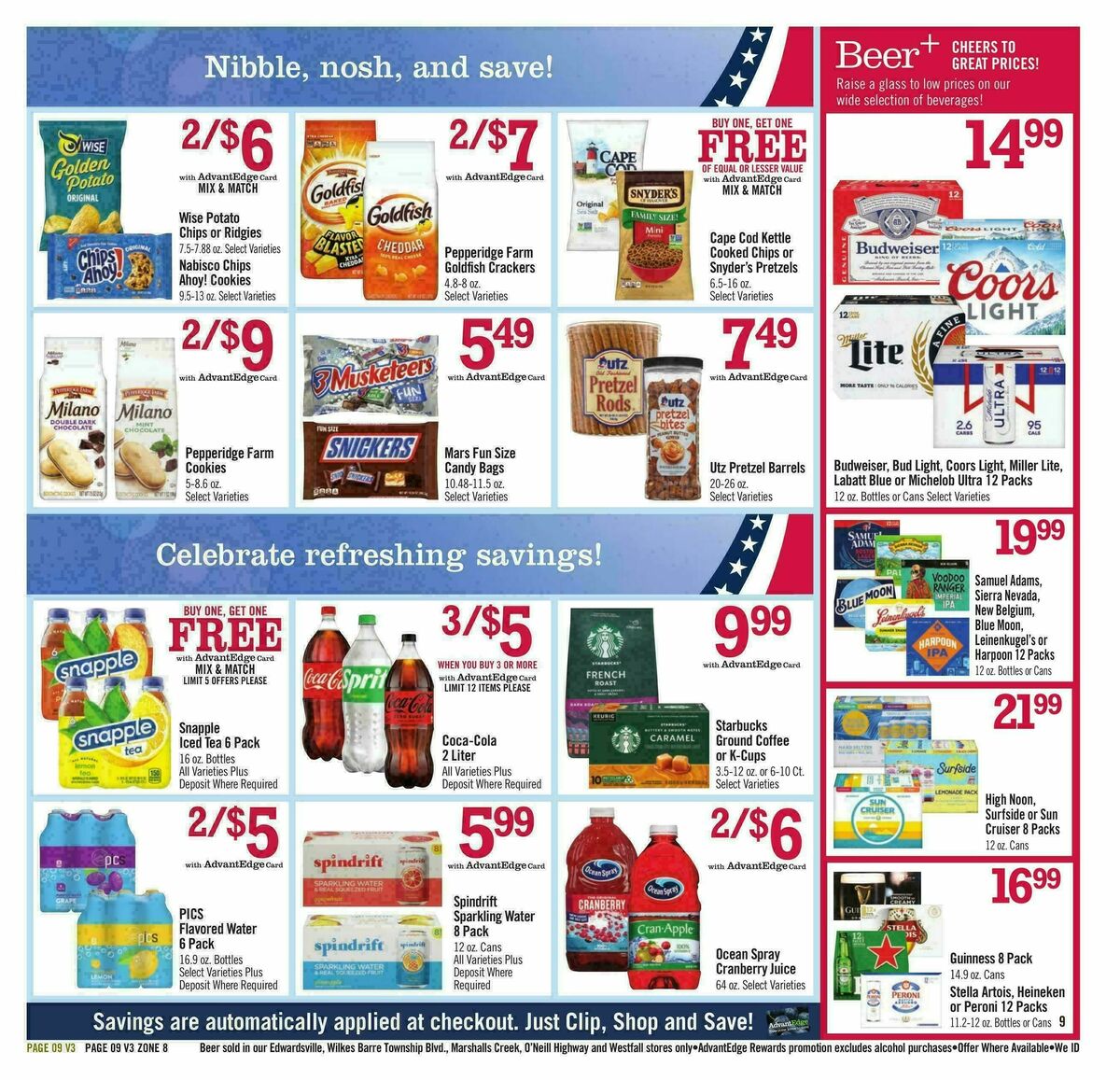 Price Chopper Weekly Ad from August 9