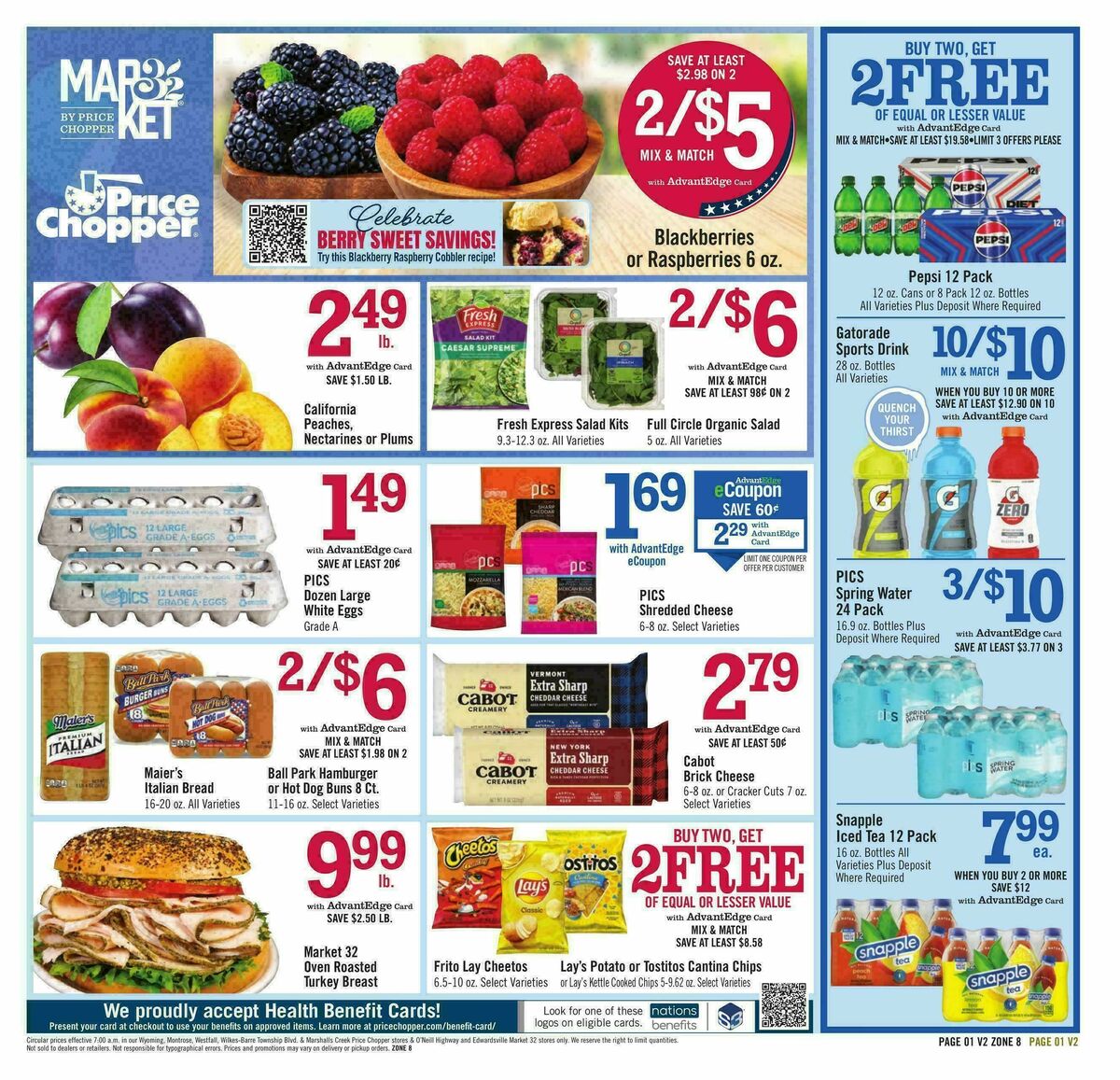 Price Chopper Weekly Ad from August 16