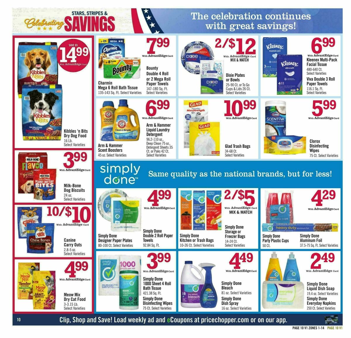 Price Chopper Weekly Ad from August 16