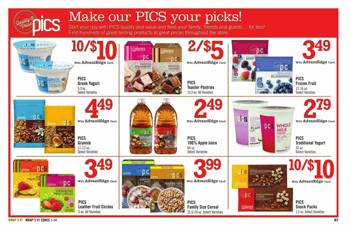 Price Chopper Weekly Ad from August 16