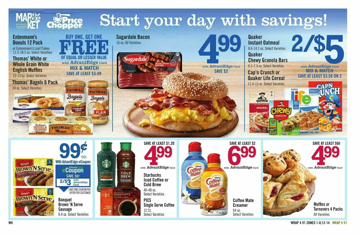 Price Chopper Weekly Ad from August 16