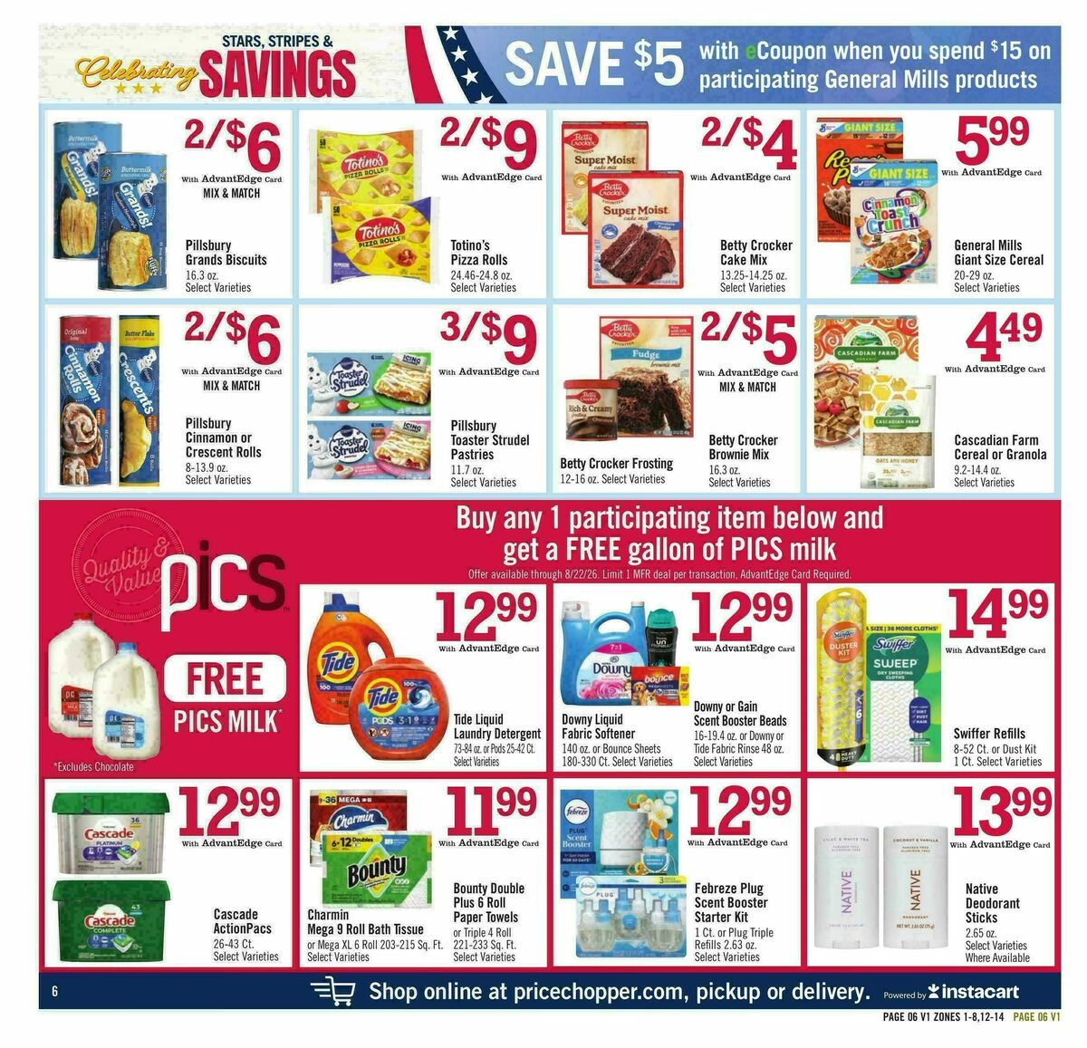 Price Chopper Weekly Ad from August 16