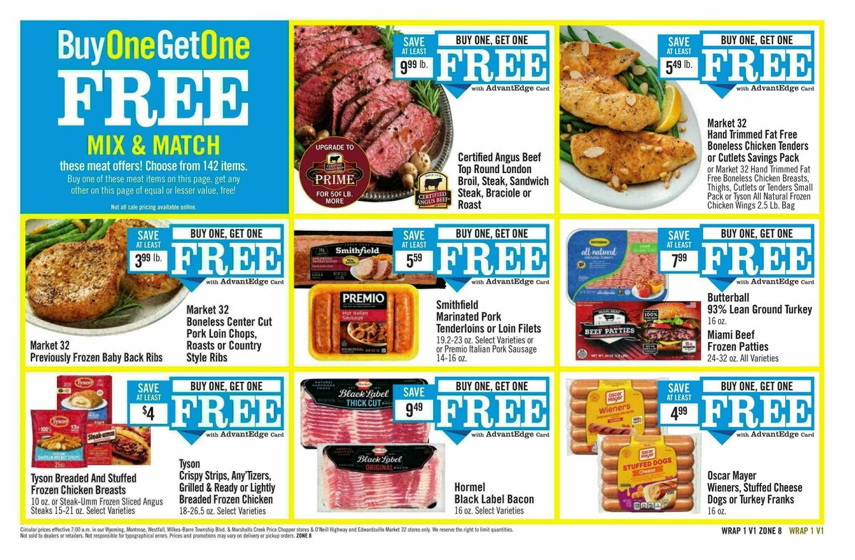 Price Chopper Weekly Ad from August 30