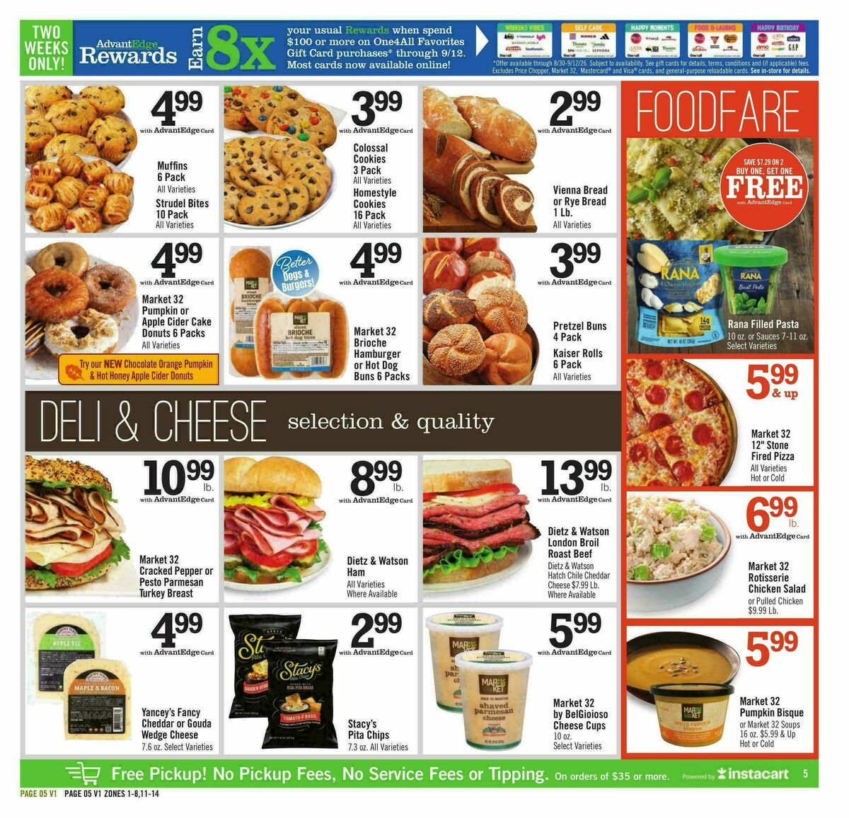 Price Chopper Weekly Ad from August 30