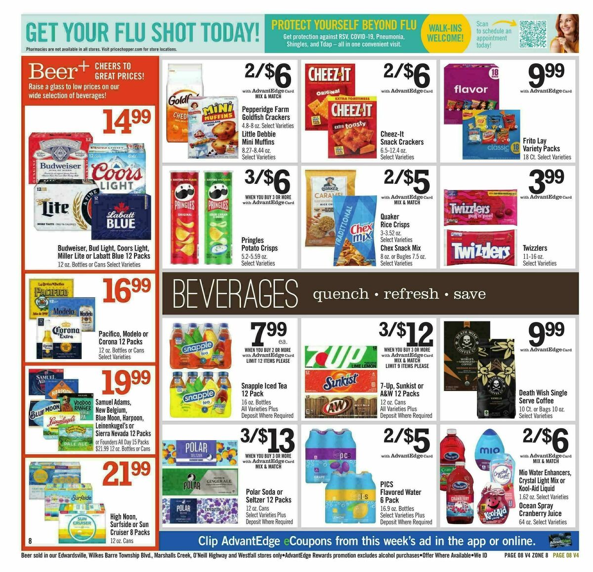 Price Chopper Weekly Ad from August 30