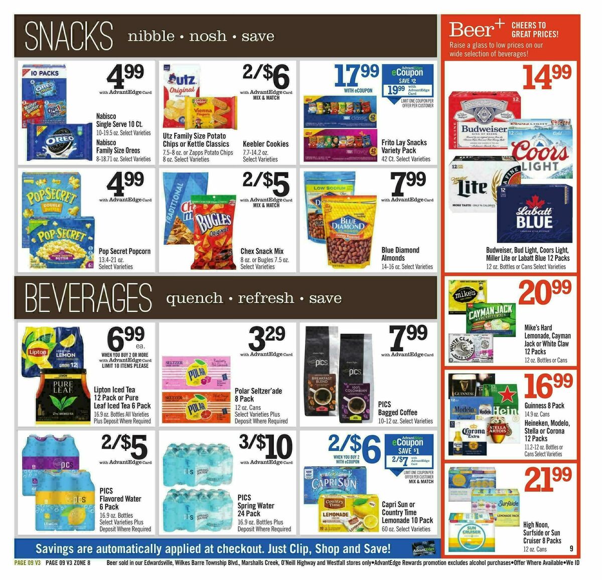 Price Chopper Weekly Ad from September 6