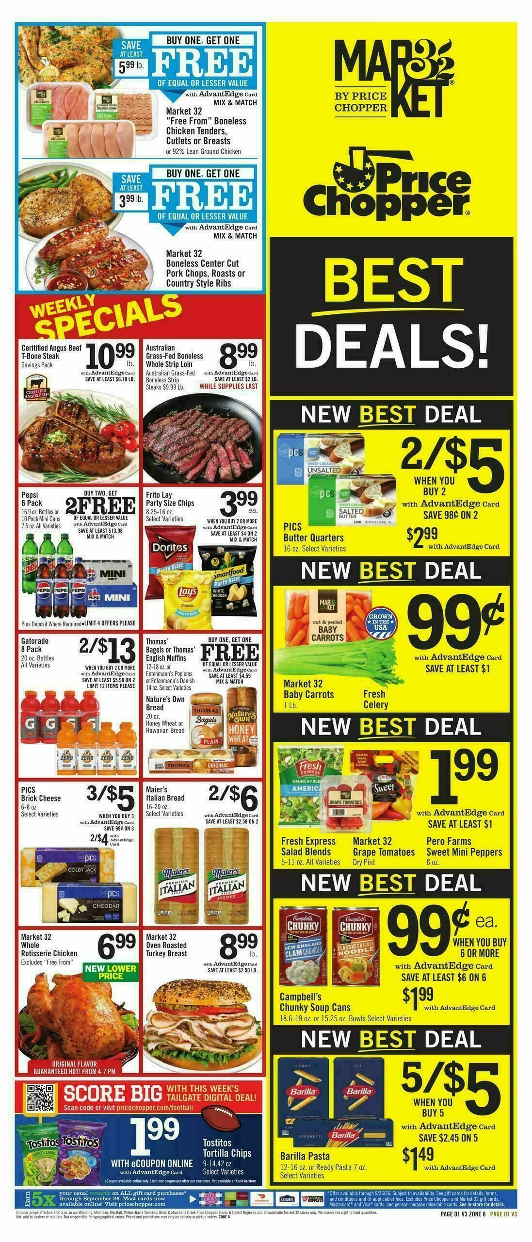 Price Chopper Weekly Ad from September 13