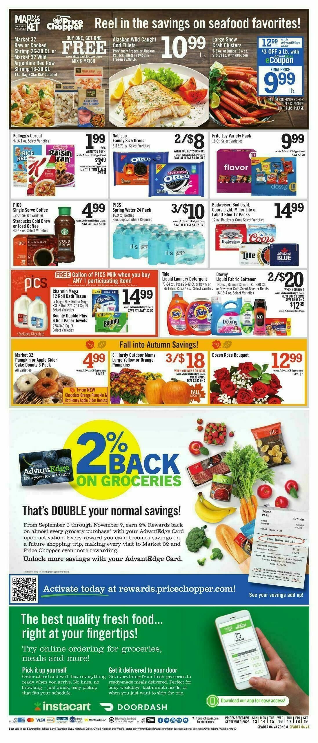 Price Chopper Weekly Ad from September 13