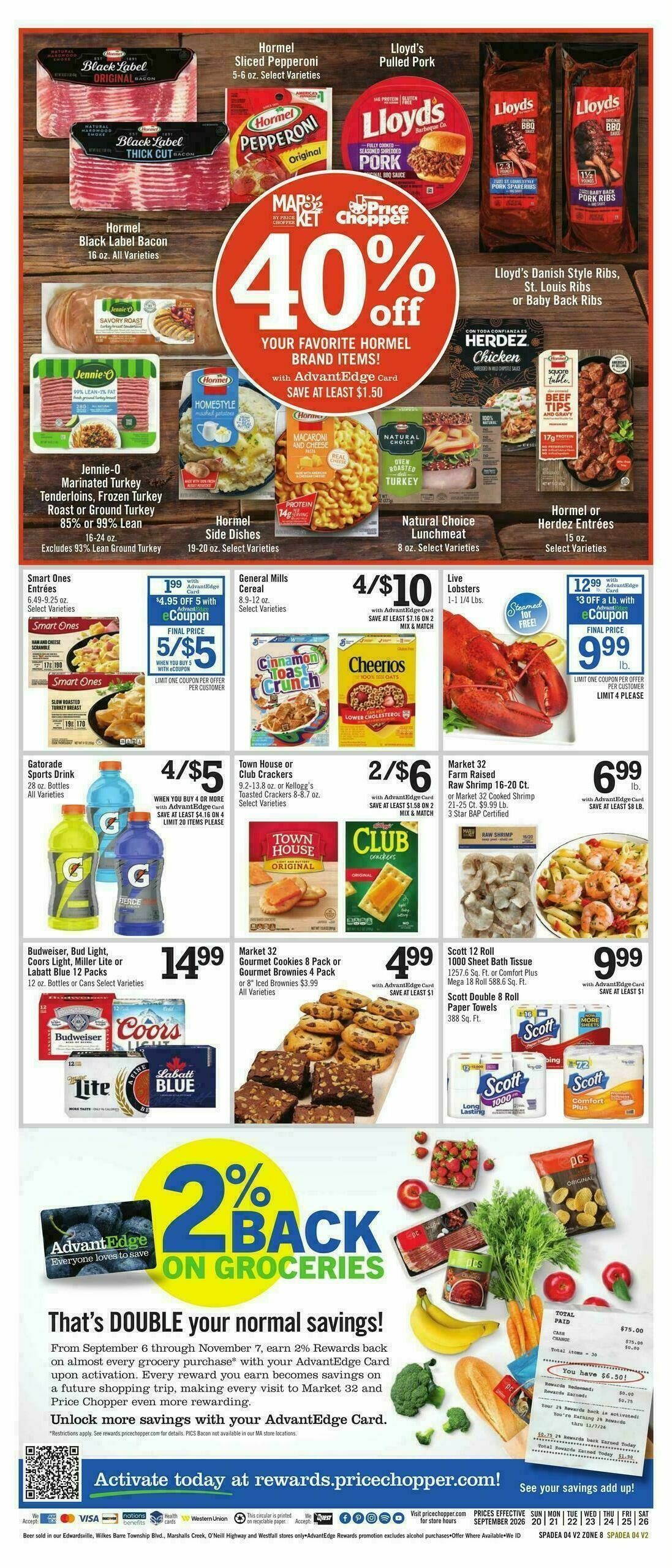Price Chopper Weekly Ad from September 20