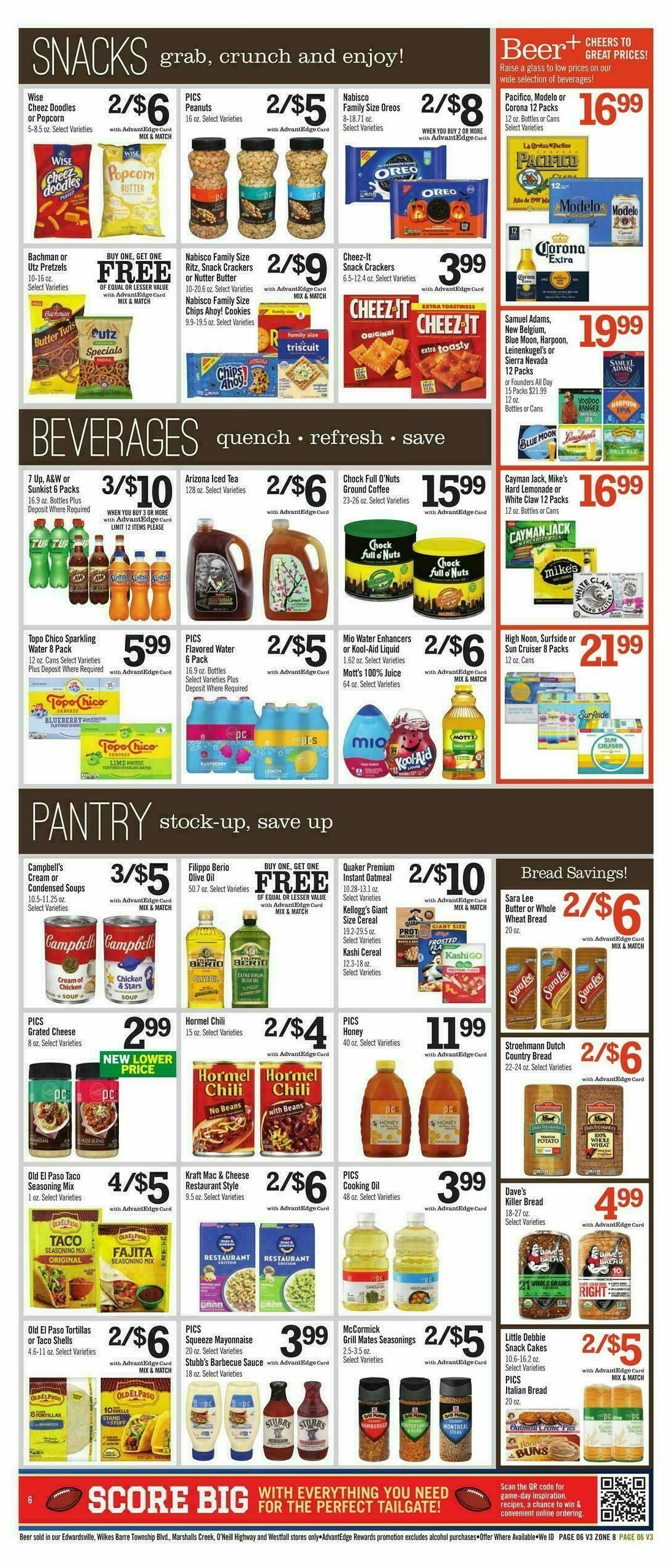 Price Chopper Weekly Ad from September 20