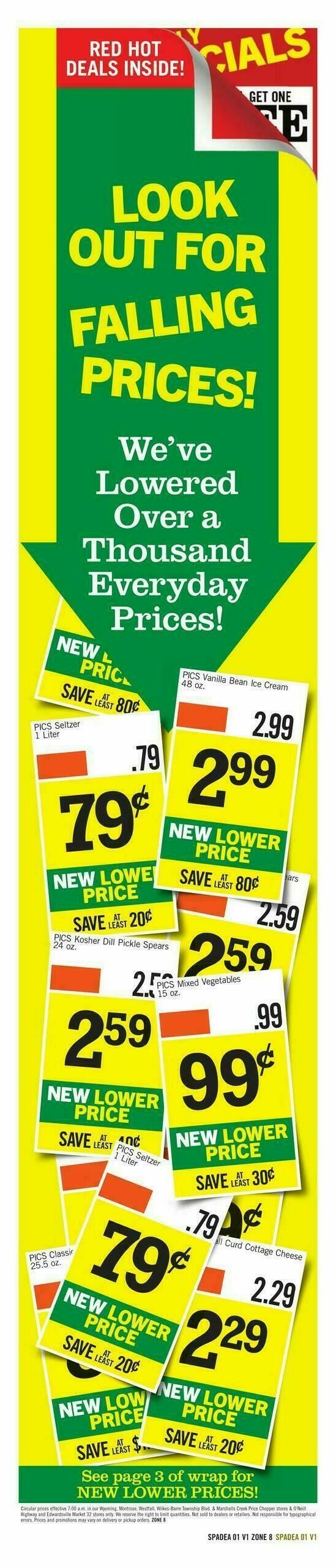 Price Chopper Weekly Ad from September 20