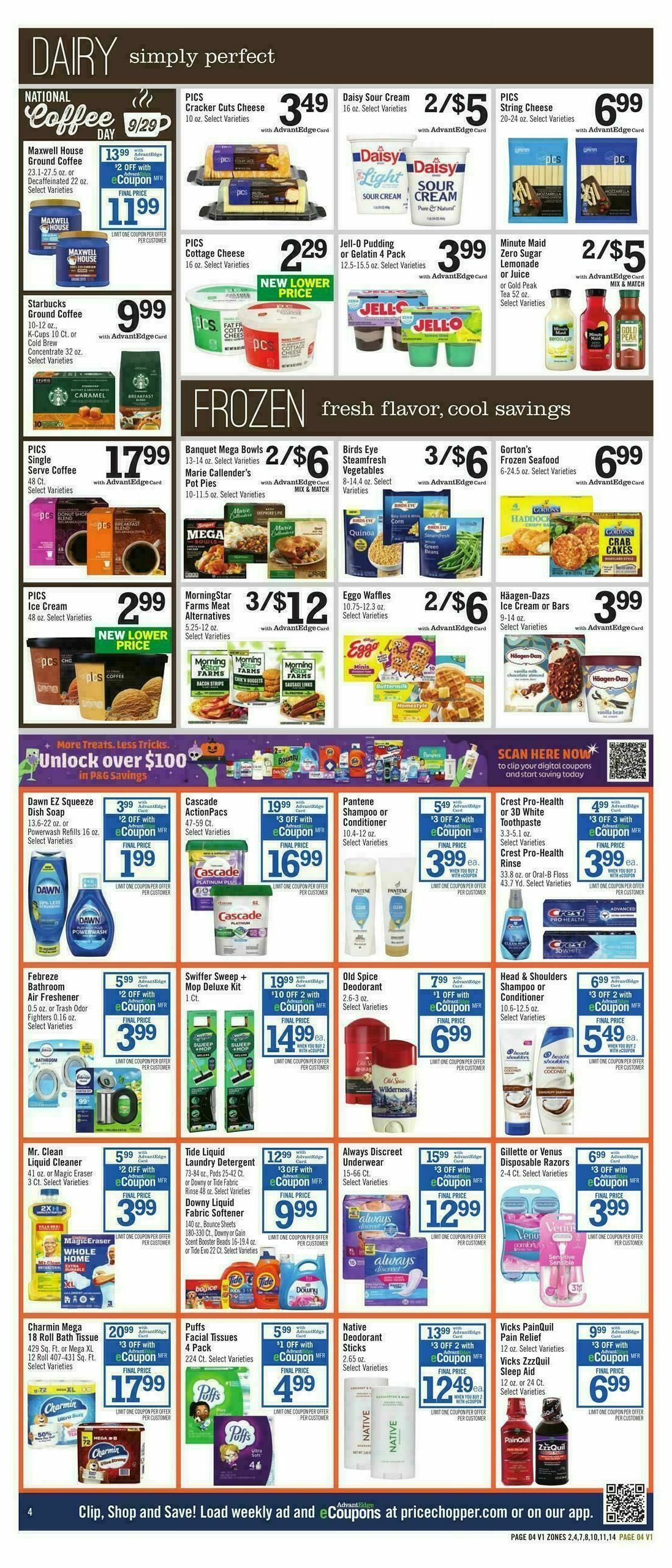 Price Chopper Weekly Ad from September 27