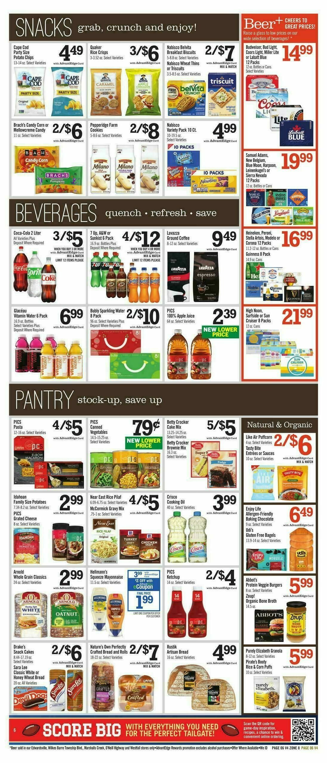 Price Chopper Weekly Ad from September 27