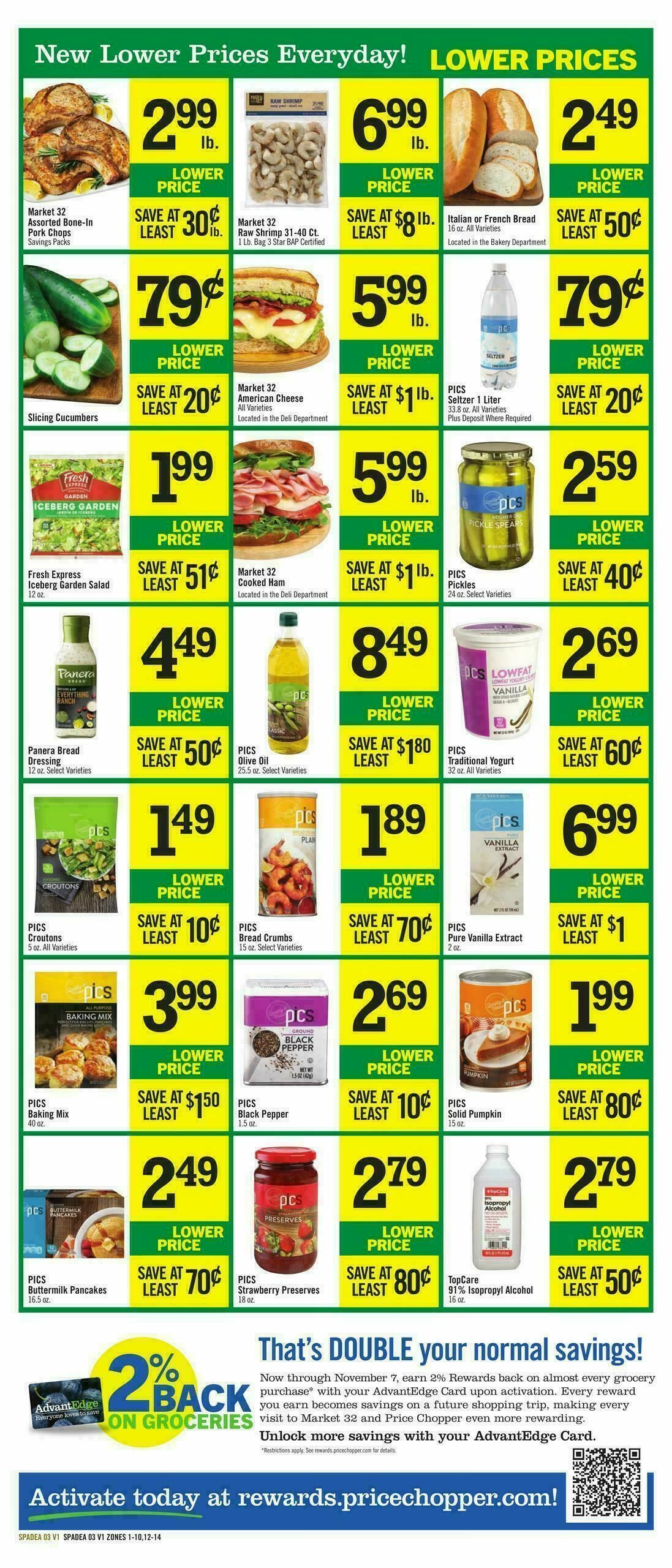 Price Chopper Weekly Ad from September 27