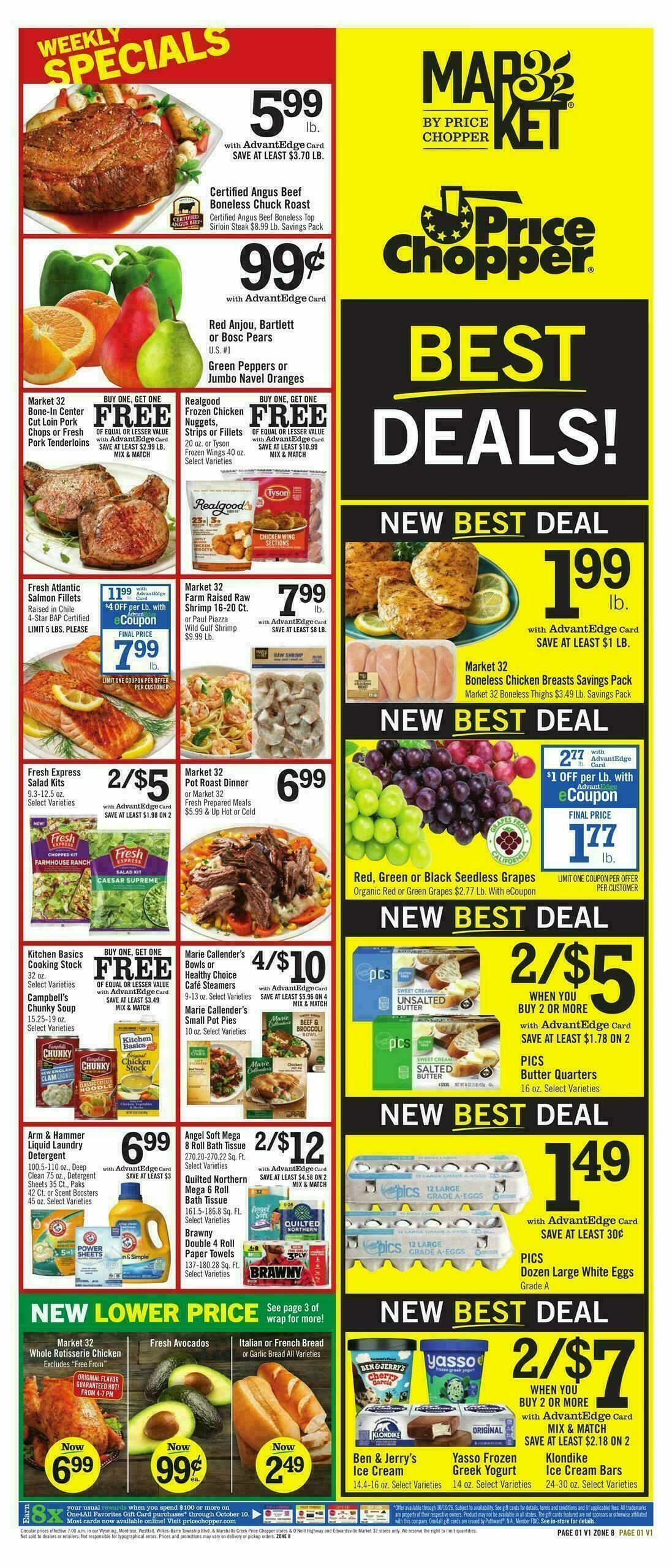 Price Chopper Weekly Ad from October 4