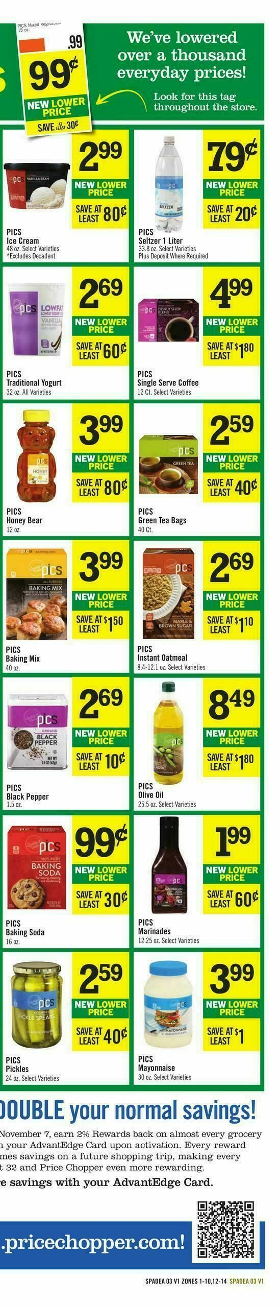 Price Chopper Weekly Ad from October 4