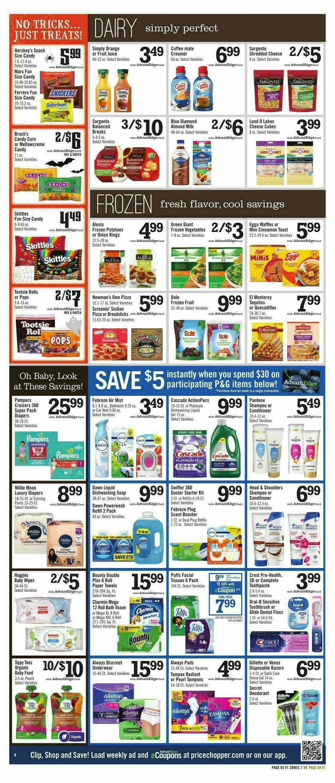 Price Chopper Weekly Ad from October 11