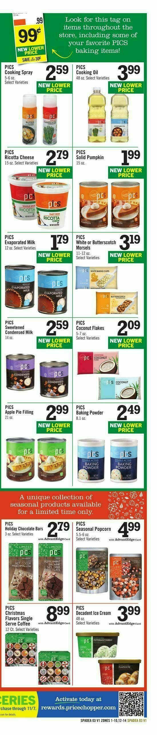 Price Chopper Weekly Ad from October 11