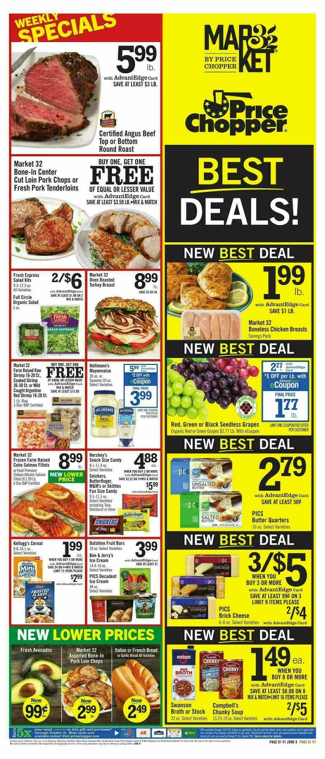 Price Chopper Weekly Ad from October 18