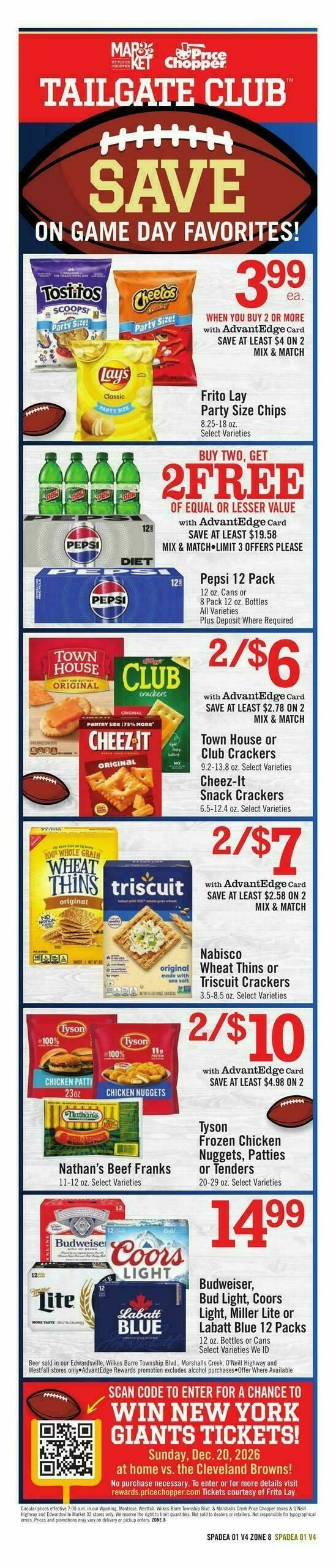 Price Chopper Weekly Ad from October 18