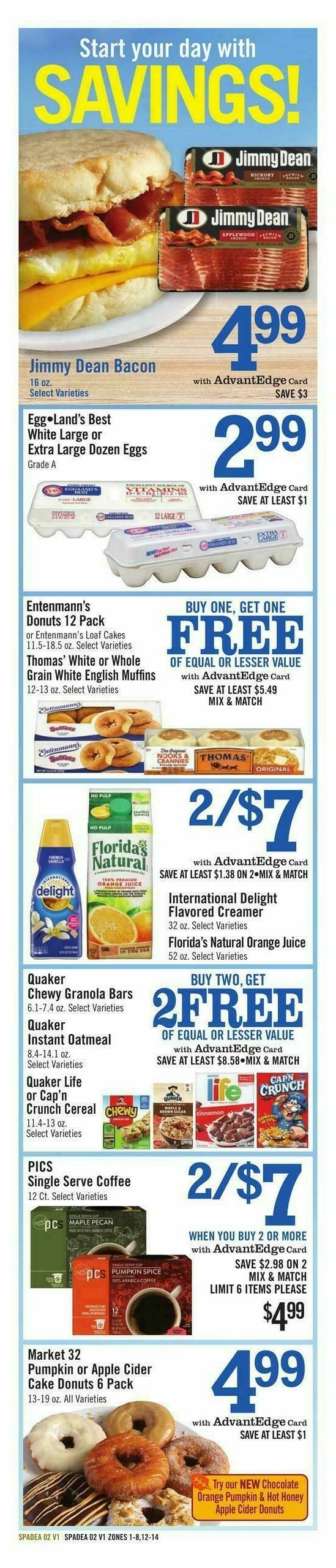 Price Chopper Weekly Ad from October 18