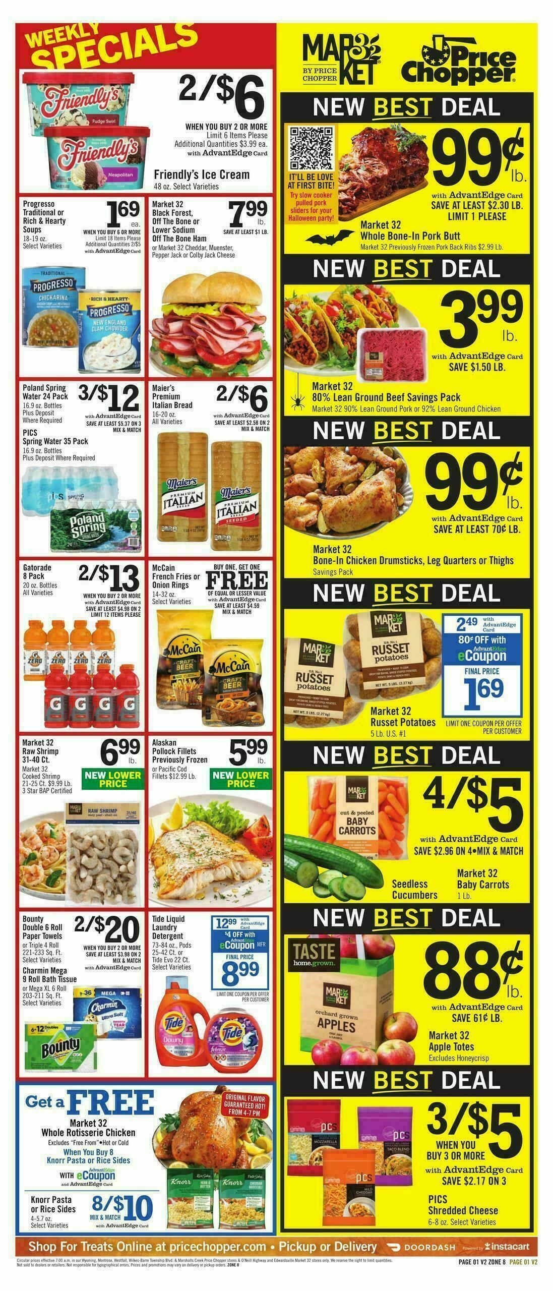 Price Chopper Weekly Ad from October 25