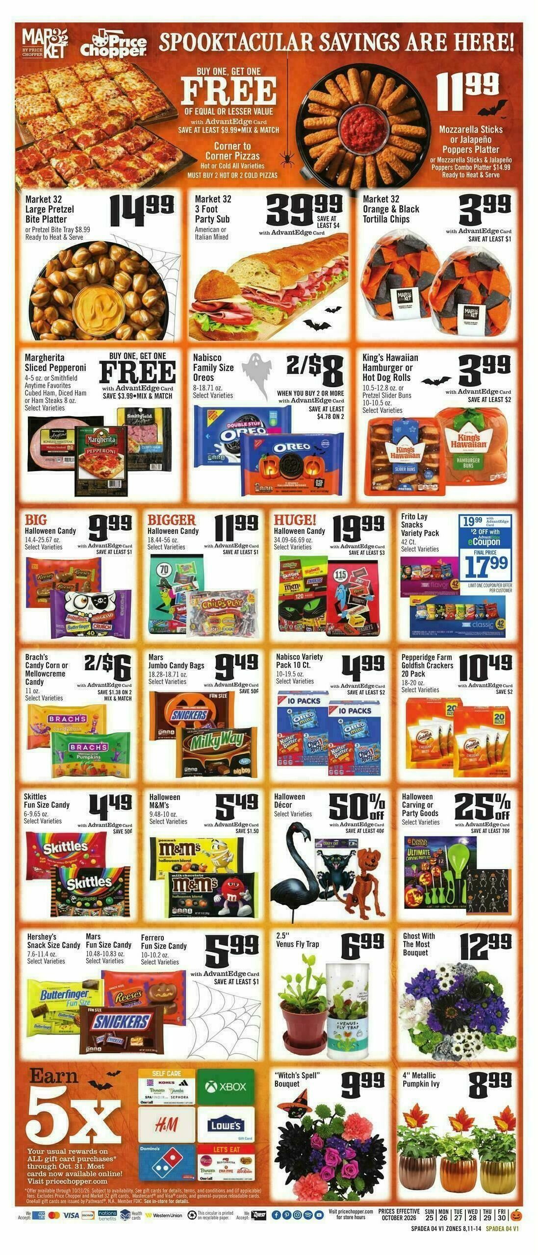 Price Chopper Weekly Ad from October 25