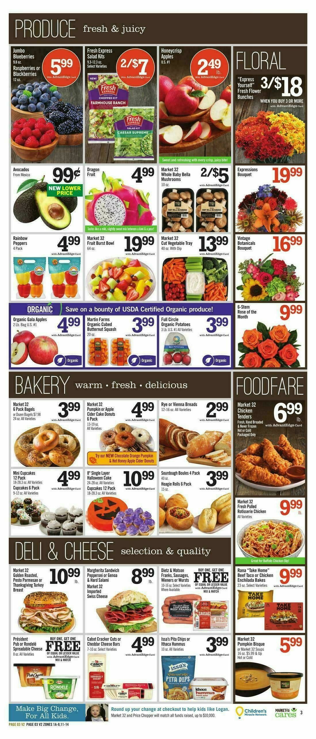 Price Chopper Weekly Ad from October 25