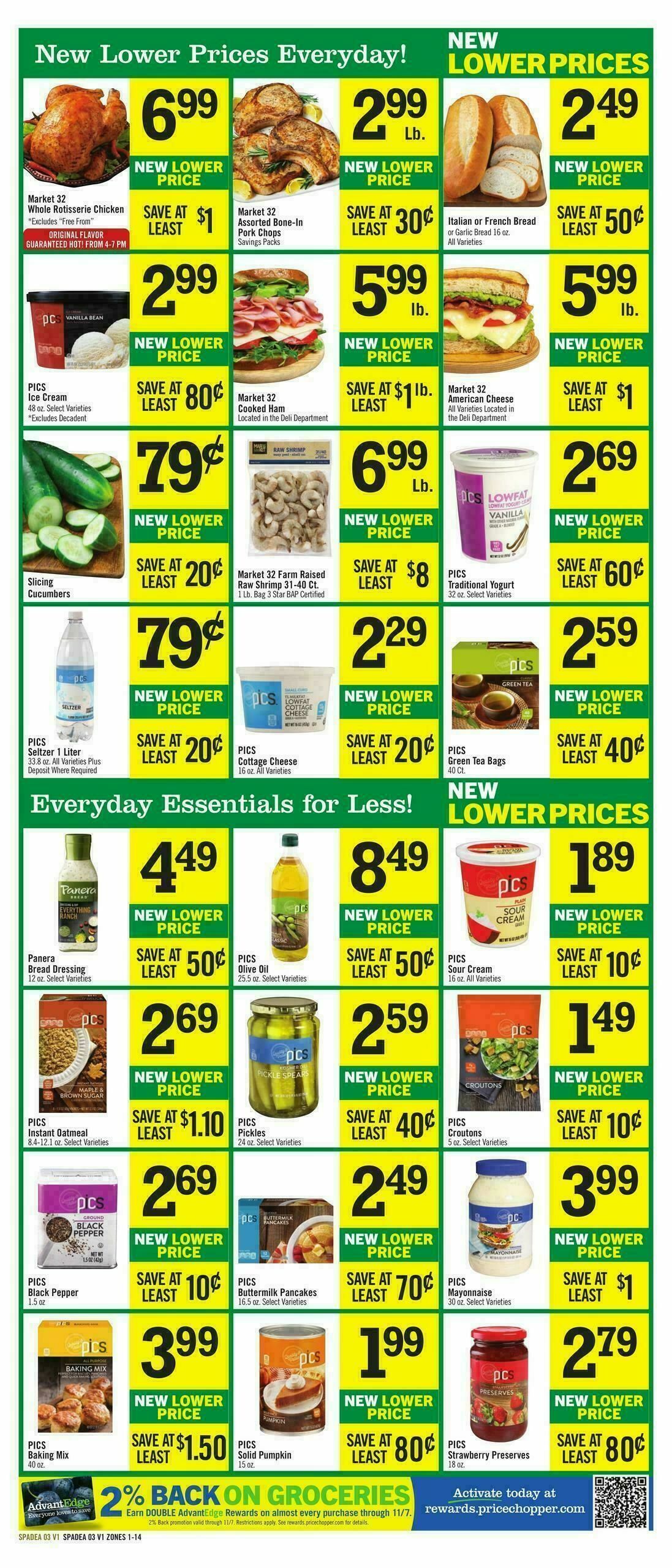 Price Chopper Weekly Ad from October 25