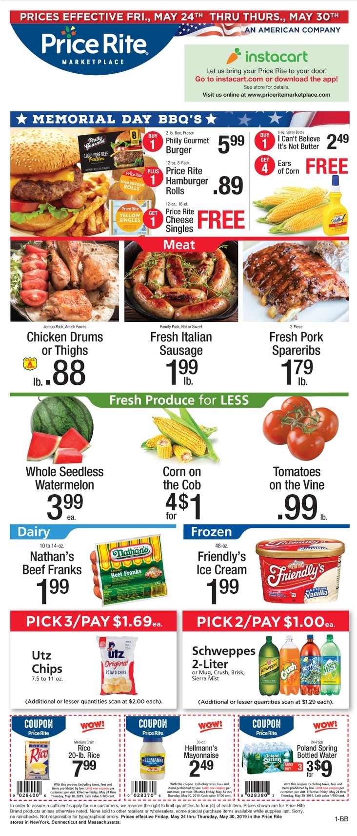 Price Rite Weekly Ad from May 24