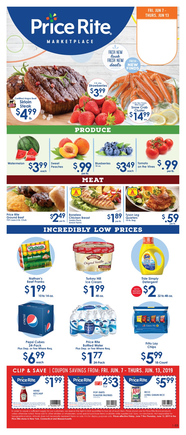 Price Rite Weekly Ad from June 7