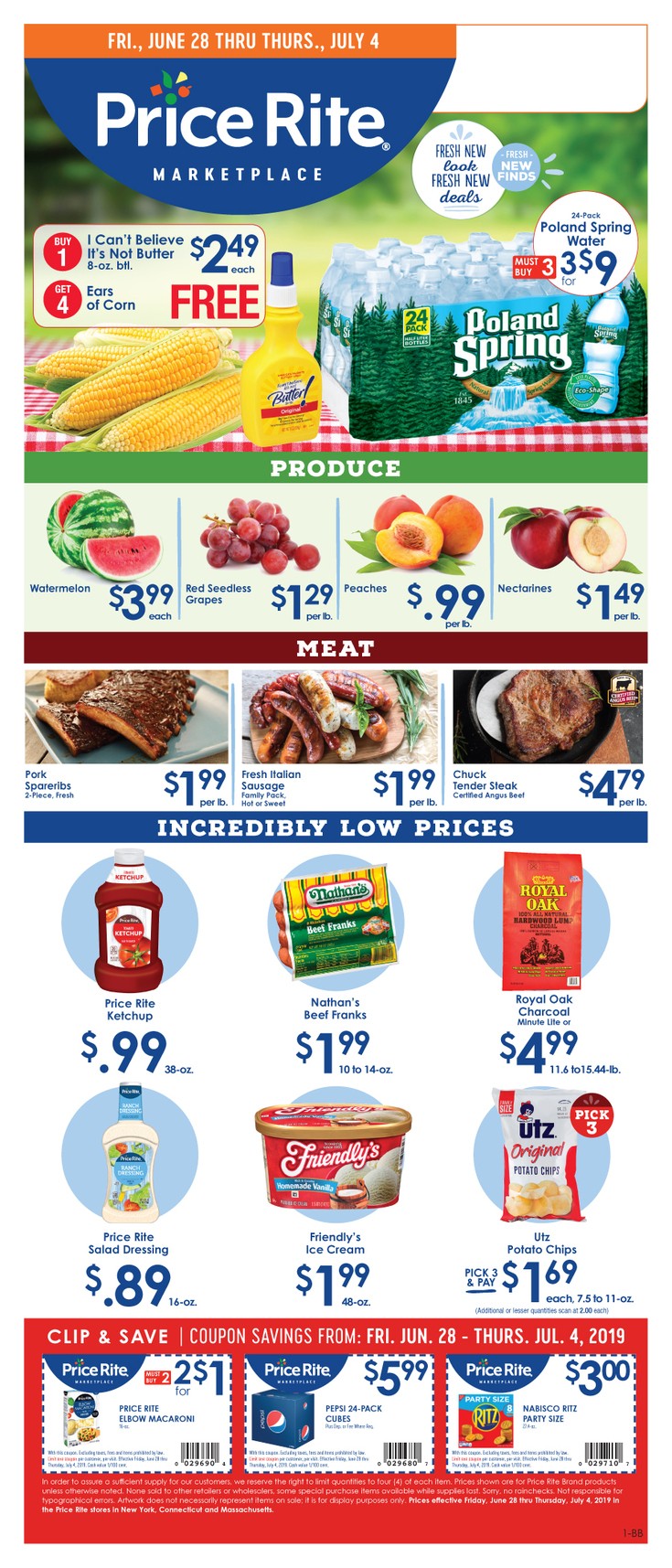 Price Rite Weekly Ad from June 28