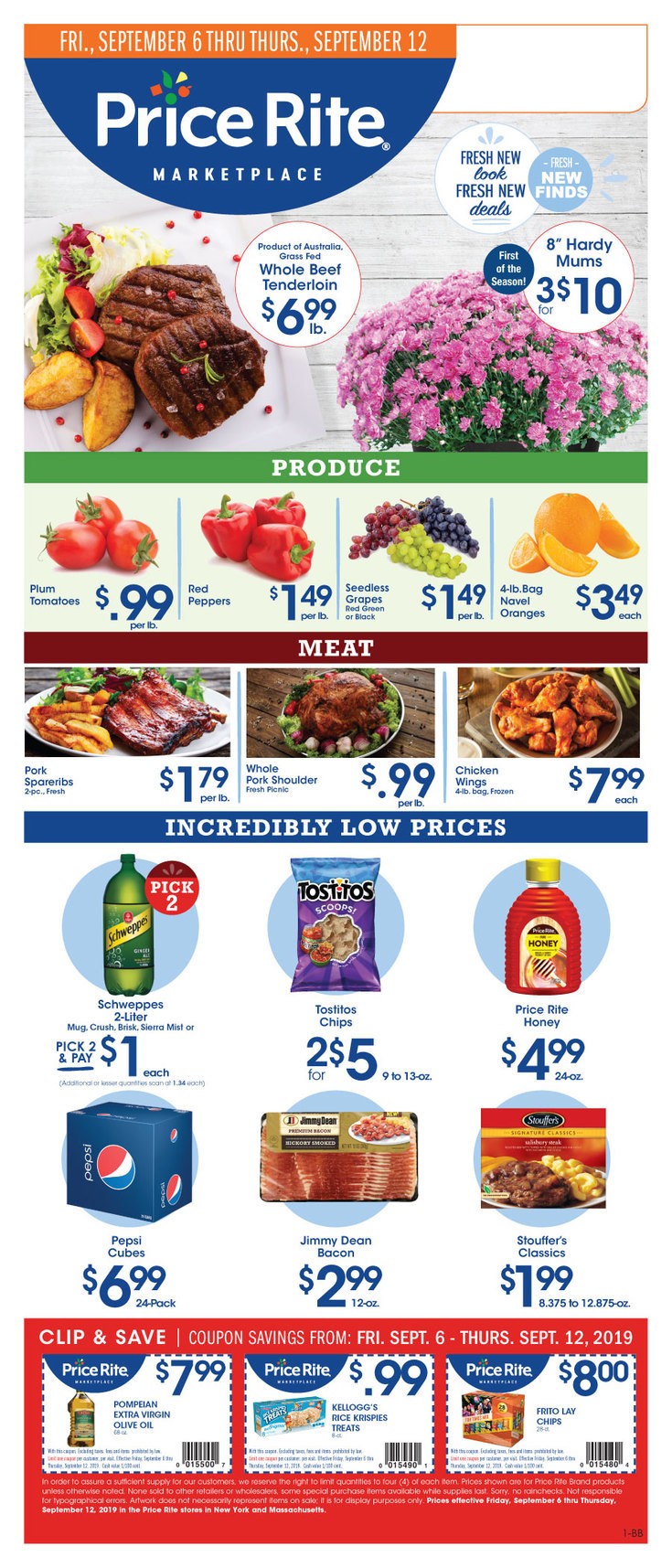 Price Rite Weekly Ad from September 6