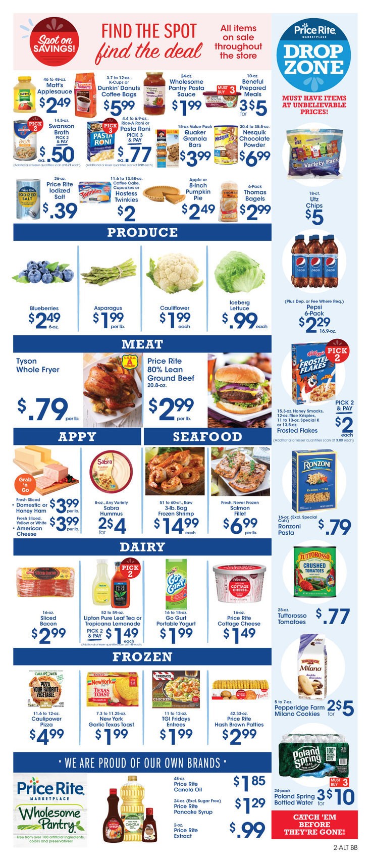 Price Rite Weekly Ad from October 11