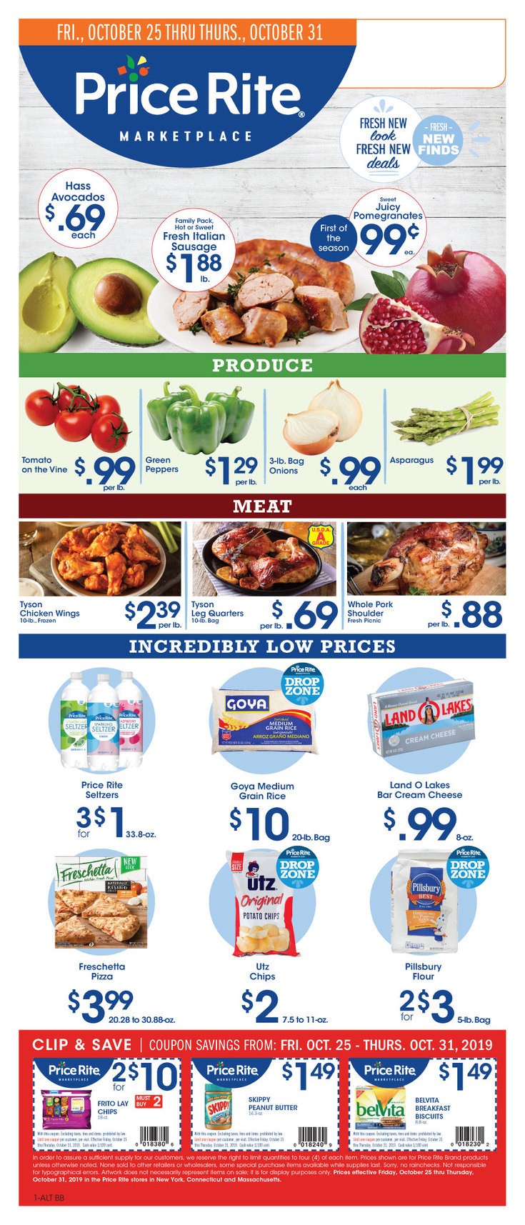 Price Rite Weekly Ad from October 25