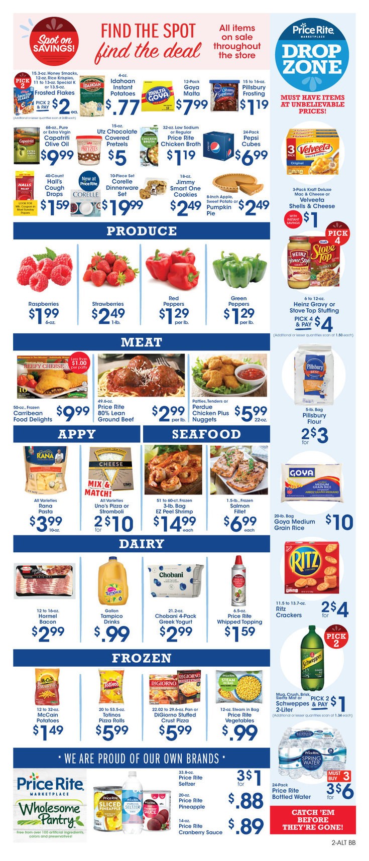 Price Rite Weekly Ad from November 1