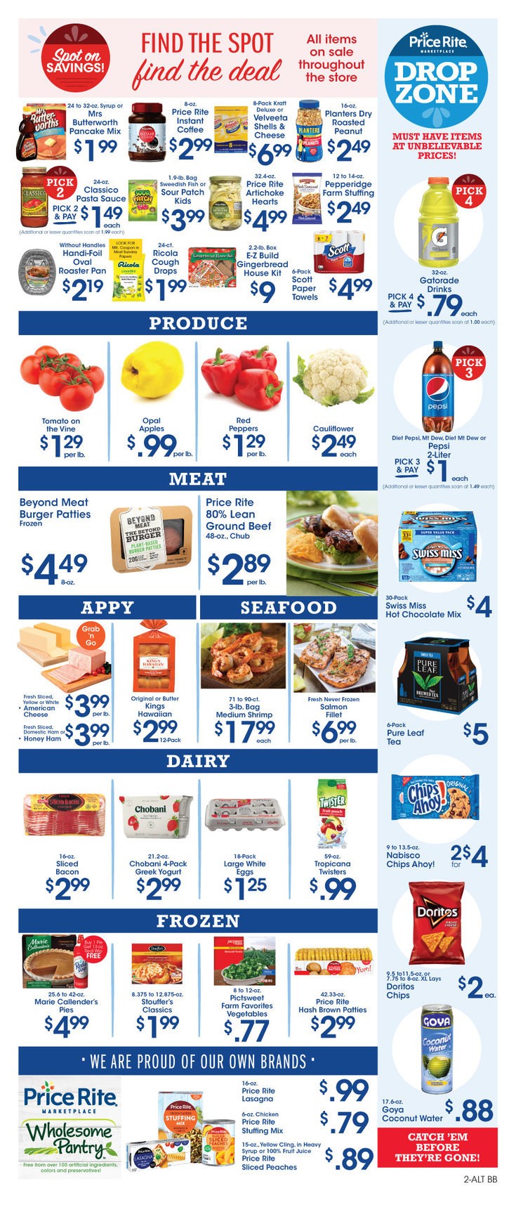 Price Rite Weekly Ad from November 8