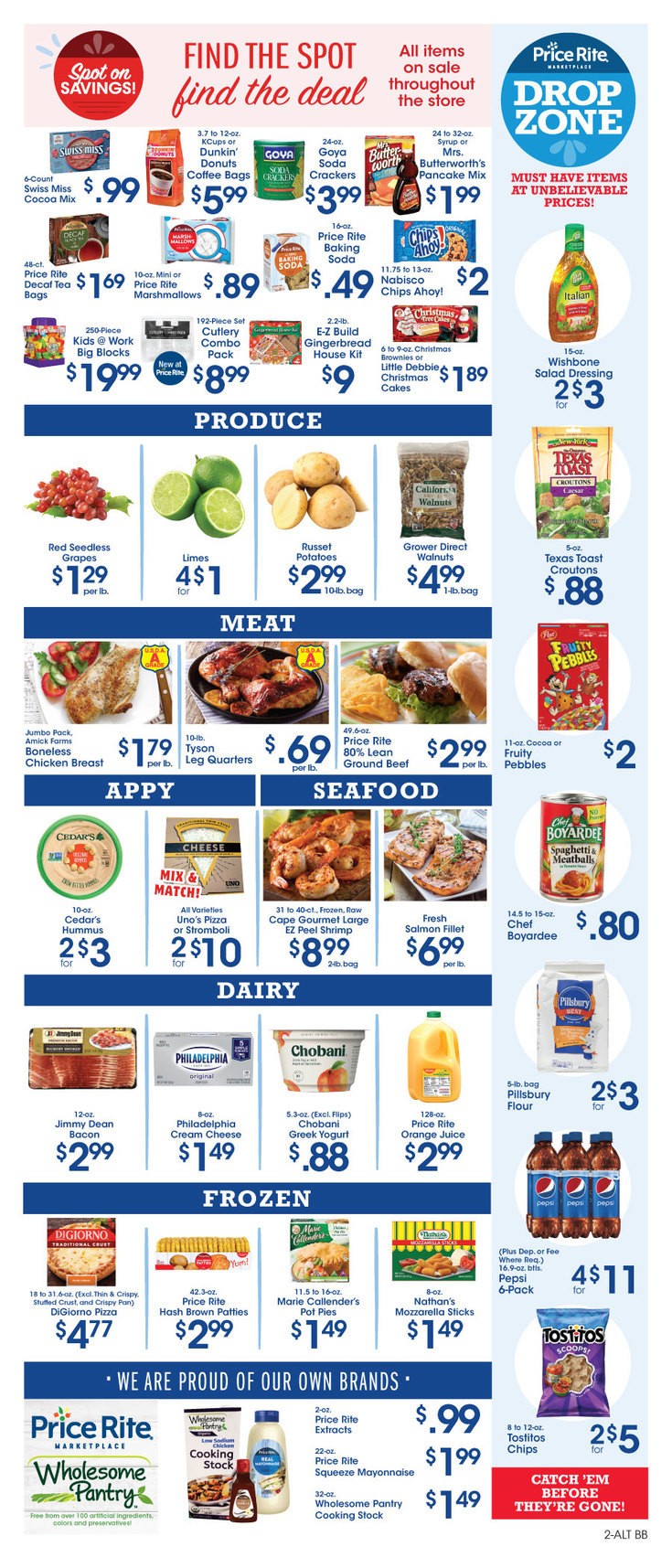 Price Rite Weekly Ad from December 6