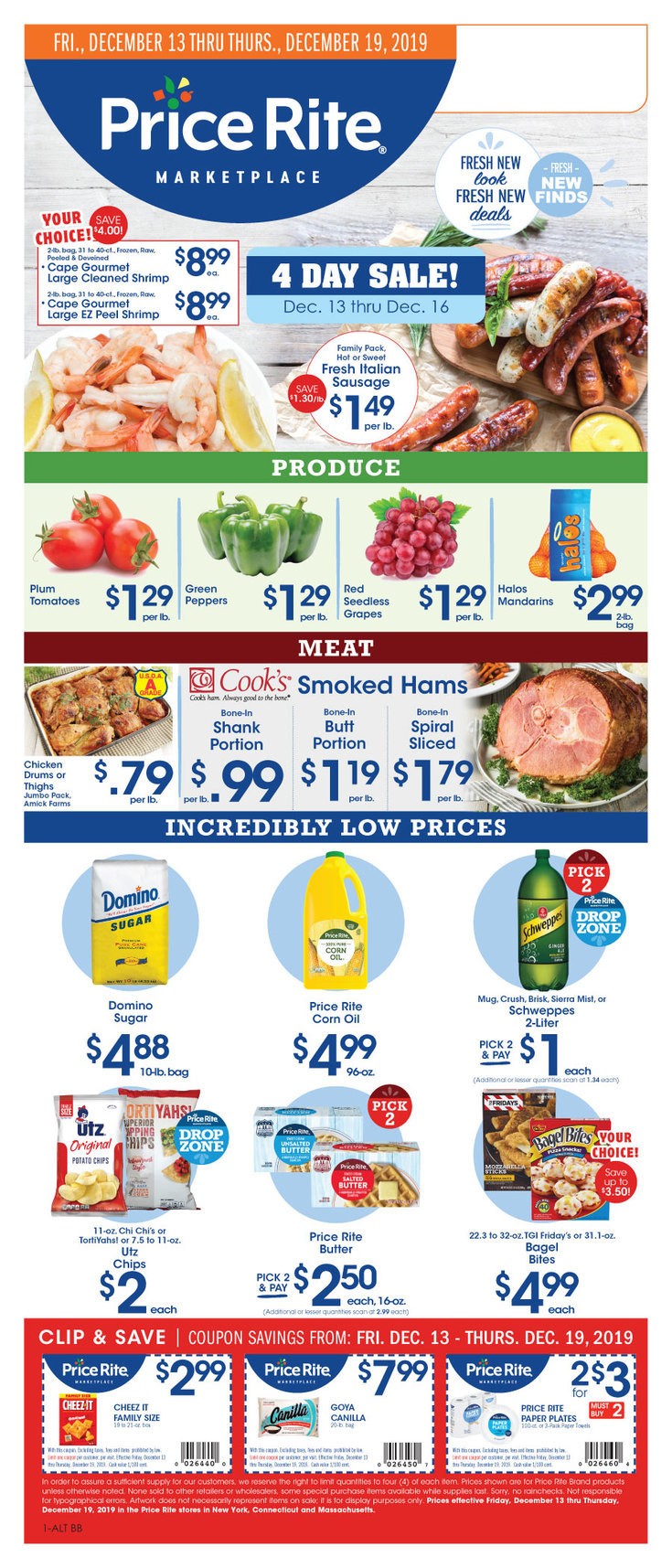 Price Rite Weekly Ad from December 13