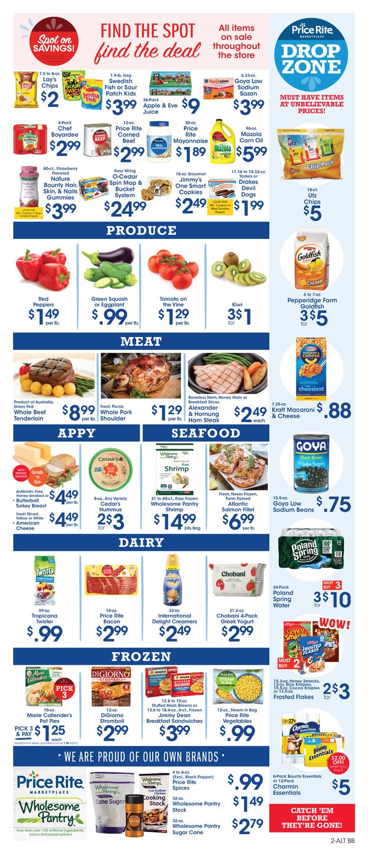 Price Rite Weekly Ad from January 3