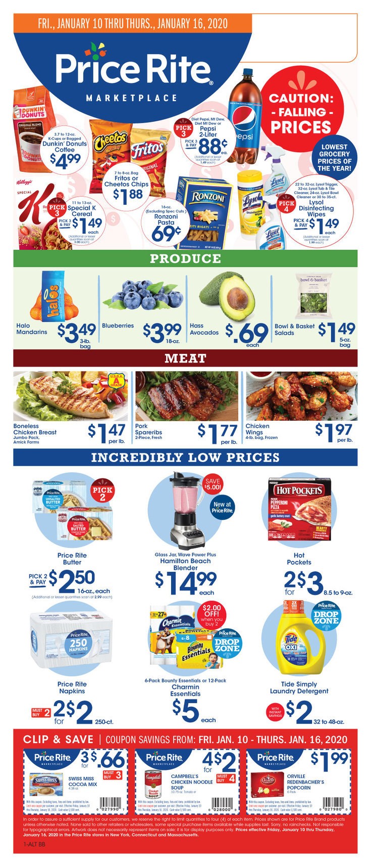 Price Rite Weekly Ad from January 10