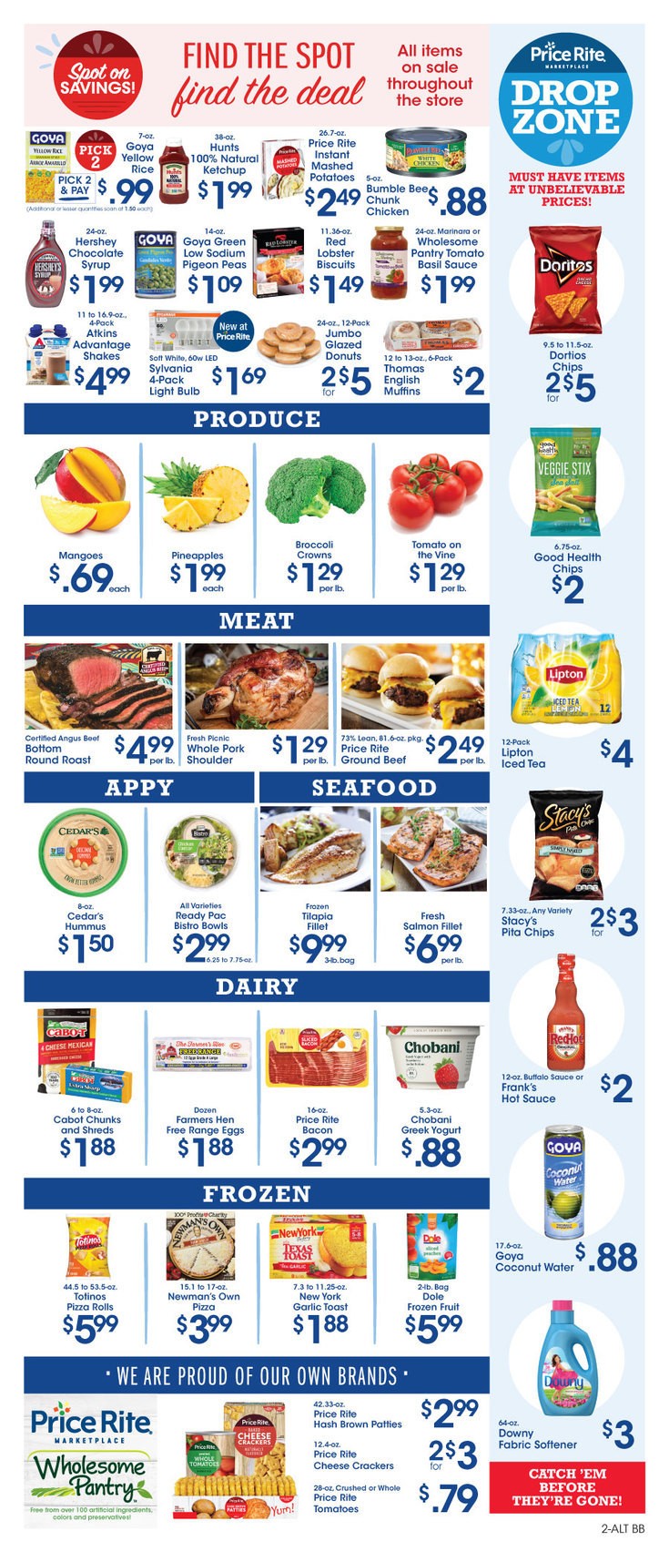 Price Rite Weekly Ad from January 10