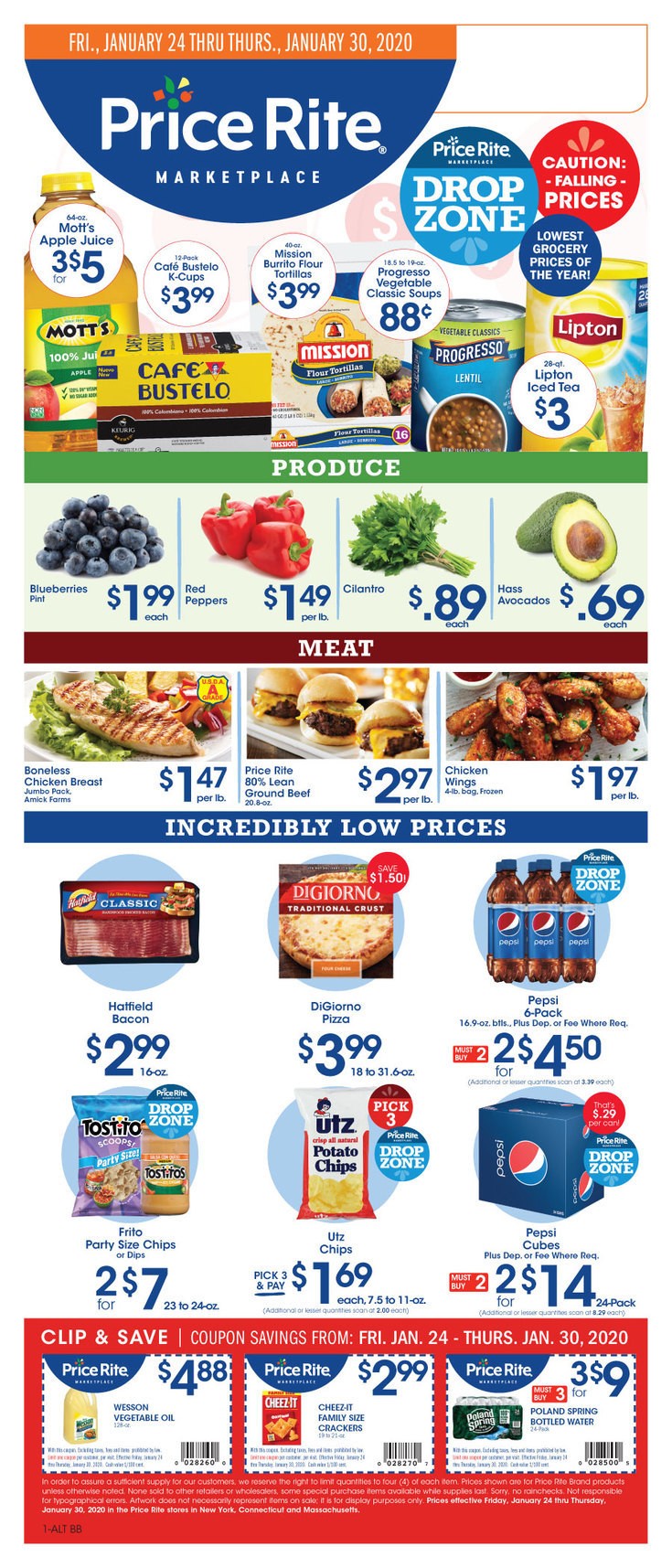 Price Rite Weekly Ad from January 24
