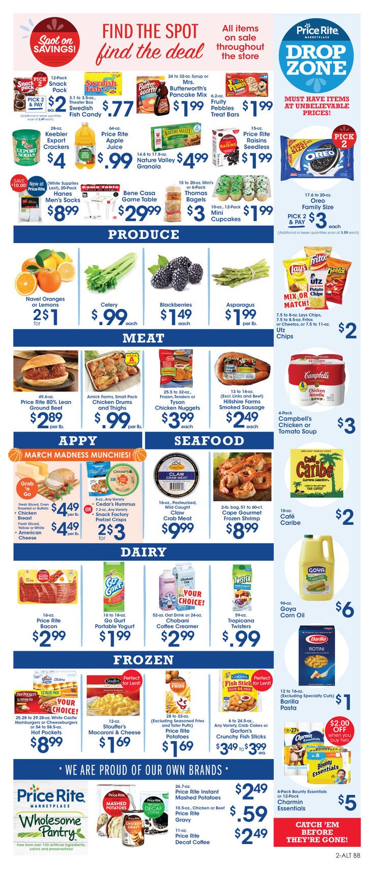 Price Rite Weekly Ad from March 6