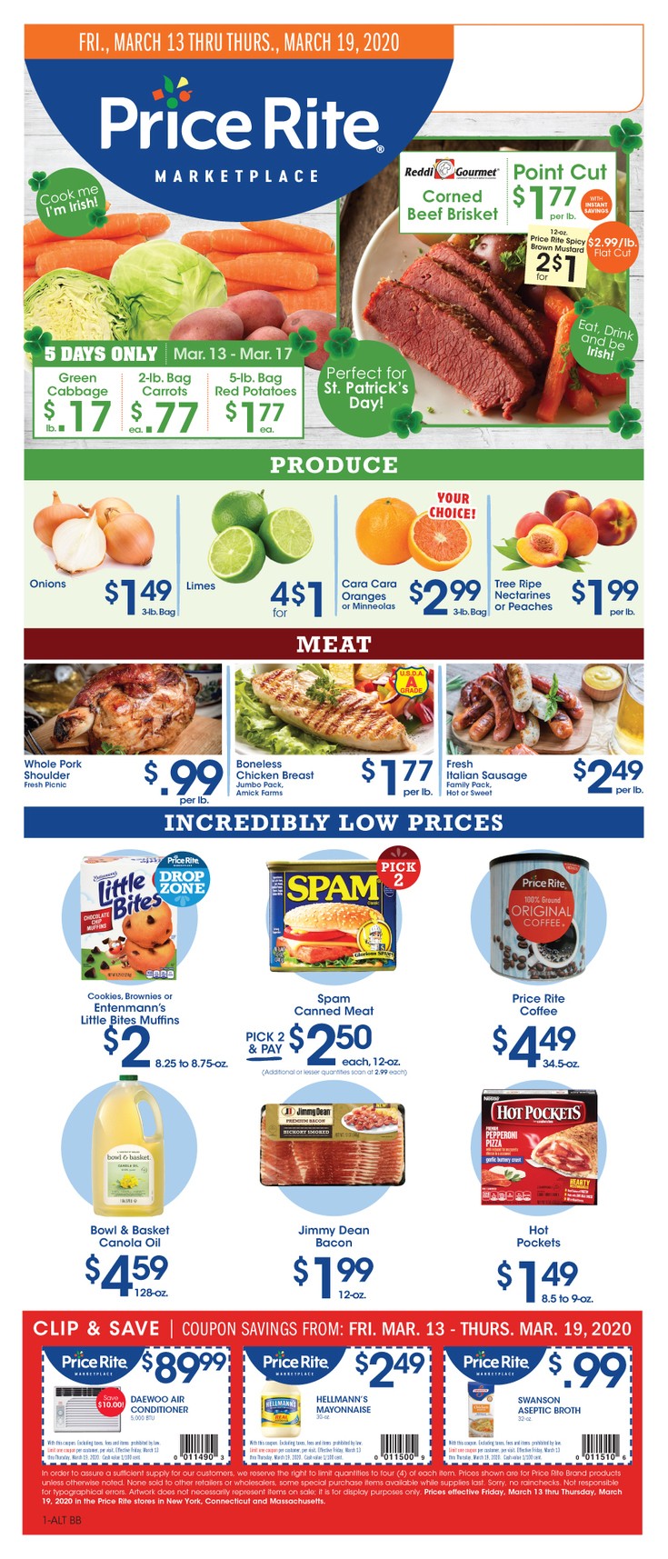 Price Rite Weekly Ad from March 13